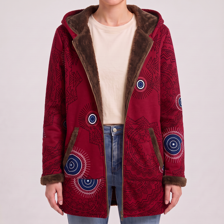 Chiara | Cappotto con motivo mandala